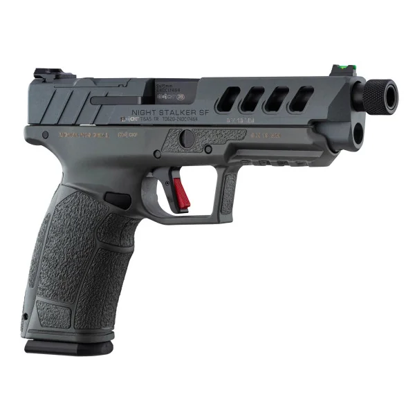 Pistolet TISAS NIGHT STALKER SF calibre 9x19 mm Fileté