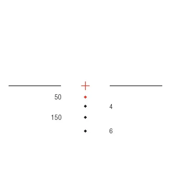 Trijicon LUNETTE ACOG 4X32 PILE RET ILLUM BALLISTIC ROUGE CROSSHAIR