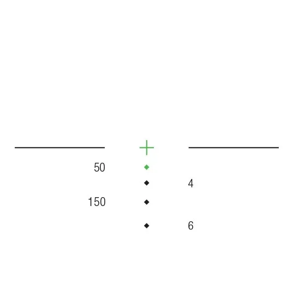 Trijicon LUNETTE ACOG 4X32 PILE RET ILLUM BALLISTIC VERT CROSSHAIR 300BLK