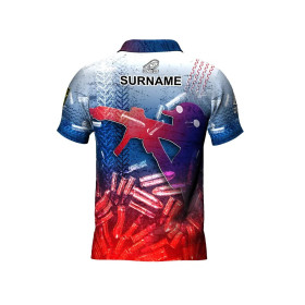 T-shirt décontracté officiel DED PCC Minirifle 2025, taille: 5XL, nom personnalisé: avec nom personnalisé, type de vêtements: fe