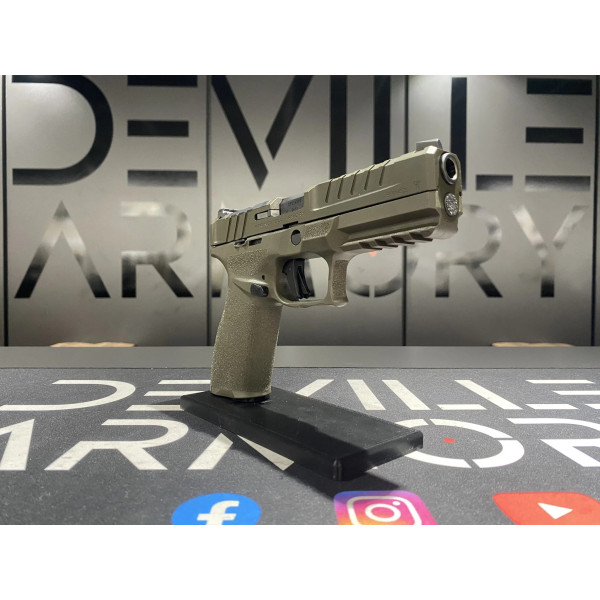 Occasion Pistolet Springfield Echelon Vert 4,5" 9x19  Chez DEVILLE ARMORY. Votre armurerie en ligne.