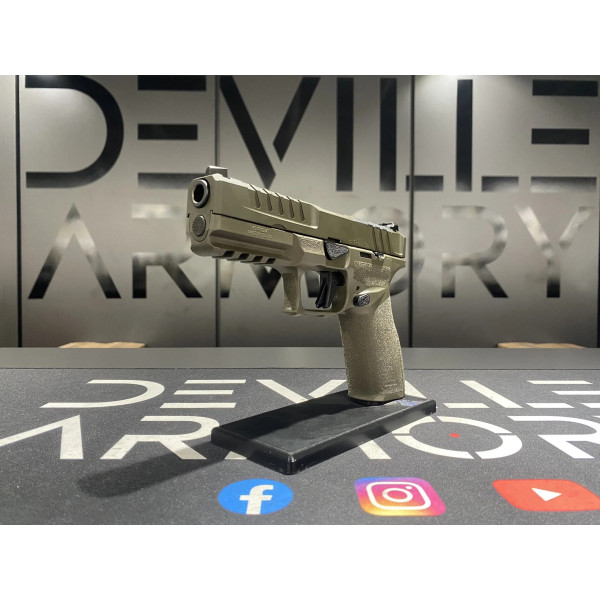 Occasion Pistolet Springfield Echelon Vert 4,5" 9x19  Chez DEVILLE ARMORY. Votre armurerie en ligne.