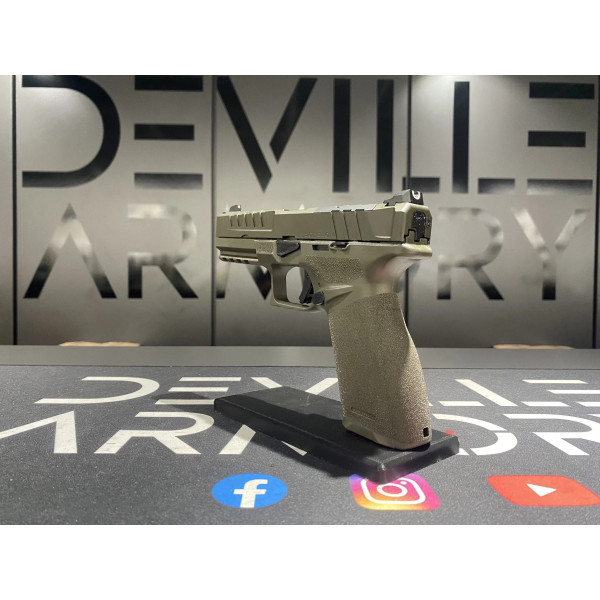 Occasion Pistolet Springfield Echelon Vert 4,5" 9x19  Chez DEVILLE ARMORY. Votre armurerie en ligne.