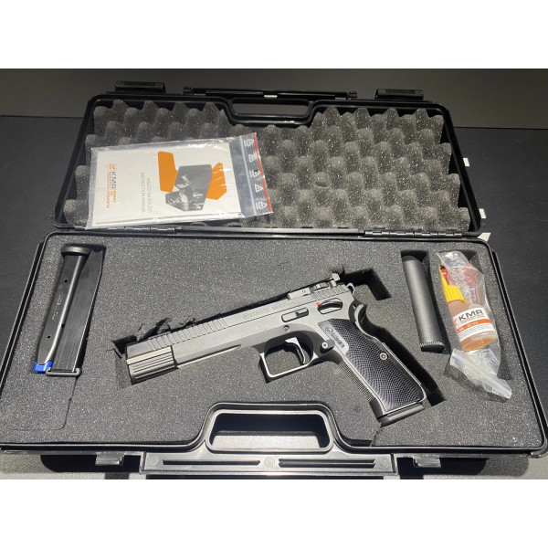 Occasion Pistolet KMR Cuda 6" 9x19  Chez DEVILLE ARMORY. Votre armurerie en ligne.