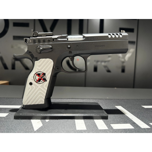 OCCASION PISTOLET TANFOGLIO STOCK2 EXTREME OR  Chez DEVILLE ARMORY. Votre armurerie en ligne.