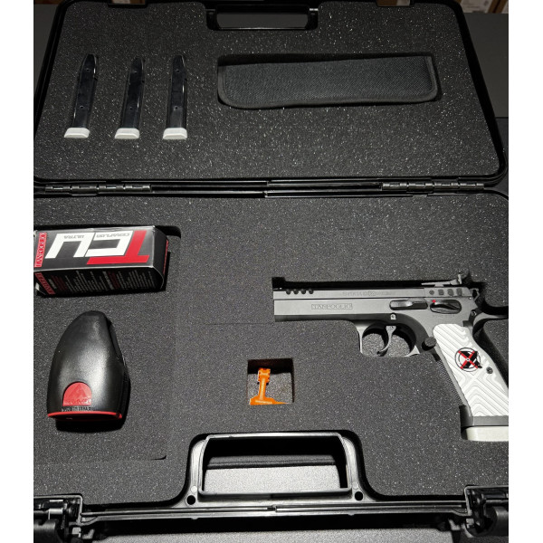 OCCASION PISTOLET TANFOGLIO STOCK2 EXTREME OR  Chez DEVILLE ARMORY. Votre armurerie en ligne.