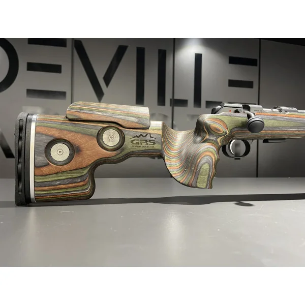 Pack Action CZ 457 Range 24" match 22Lr + Chassis GRS Green