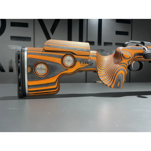 Pack Action CZ 457 Range 24" match 22Lr + Chassis GRS Orange Noir