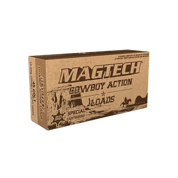 Cartouches Magtech Cowboy Action 45Colt 200Gr