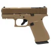 Pistolet Glock 43X MOS FDE 9x19