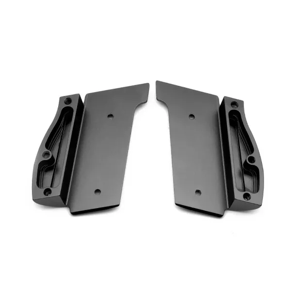 TONI SYSTEM Plaquettes X3D Aluminium Rouge pour Walther Q5 Match SF