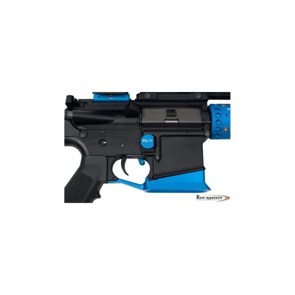 TONI SYSTEM Bouton de chargeur élargi PMM4 pour AR15 - Rouge