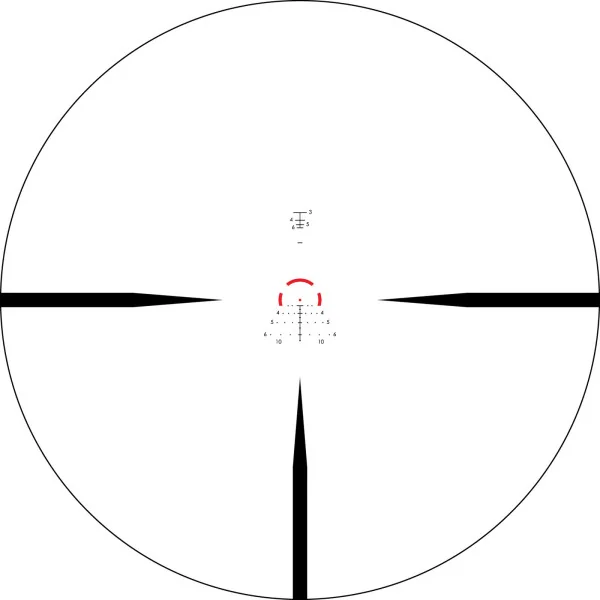 VORTEX Strike Eagle 1-8x24- MOA- AR-BDC3 - photo 2
