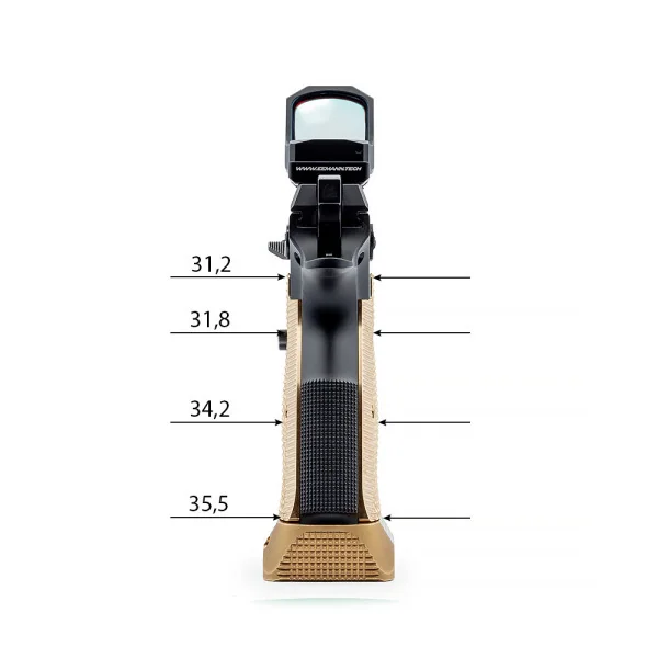 Eemann Tech Ultimate Laiton Grips Courts pour CZ, size: S - photo 2