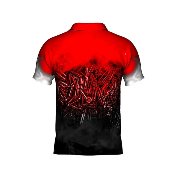 DED 9x19 Luger Red T-Shirt, size: L, Custom Name: No Name, Clothes type: Regular (Men) - photo 2