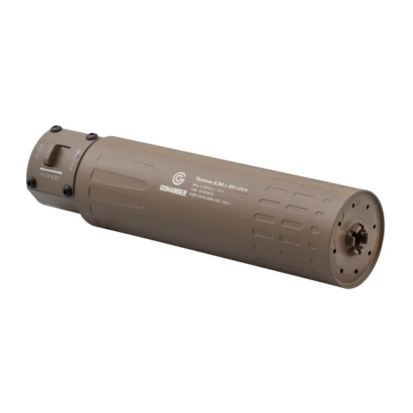 Modérateur Gomander Tactinox L QDLOCK FDE 5.56 | Deville Armory