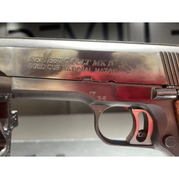 Occasion Pistolet Colt 1911 GOLD CUP NATIONAL MATCH MK IV 45 ACP