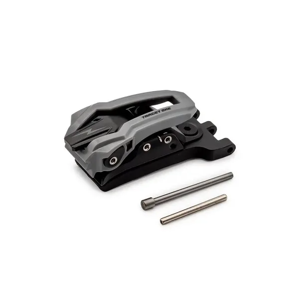 TARGET ONE Modular Belt Ratchet Buckle for DAA LINKS, Color: Grey/Black