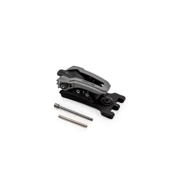 TARGET ONE Modular Belt Ratchet Buckle for DAA LINKS, Color: Grey/Black