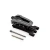 TARGET ONE Modular Belt Ratchet Buckle for DAA LINKS, Color: Grey/Black