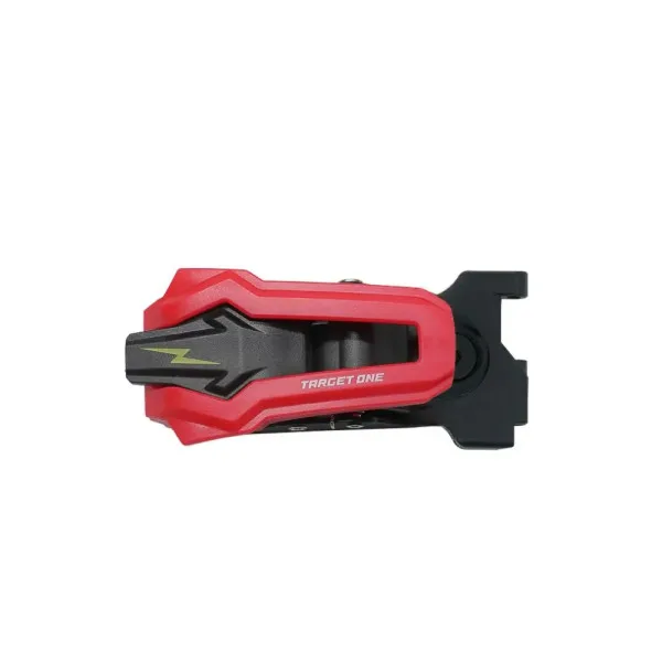 TARGET ONE Modular Belt Ratchet Buckle for DAA LINKS, Color: Red/Black