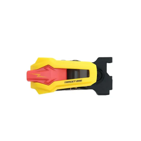 TARGET ONE Modular Belt Ratchet Buckle for DAA LINKS, Color: Yellow/Red
