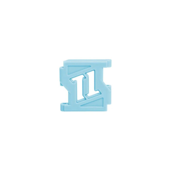 TARGET ONE Modular Belt Link (with Pin), Color: Cyan