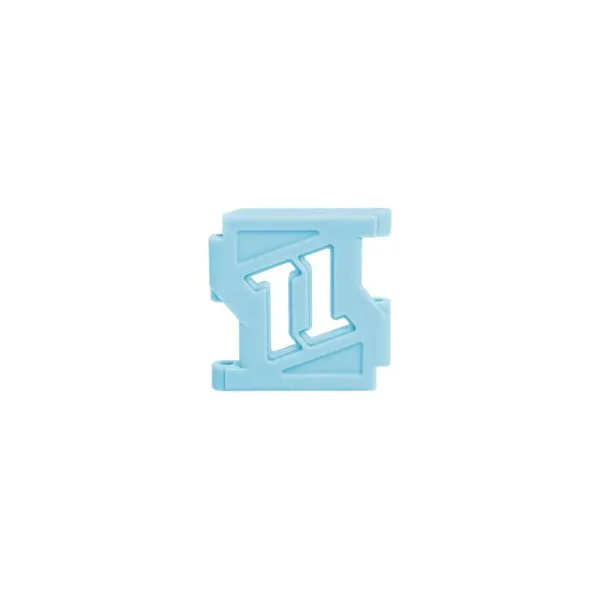 TARGET ONE Modular Belt Link (with Pin), Color: Cyan