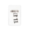 TARGET ONE Magazine Pouch Deco Patch - 4pcs./pack, Color: Black