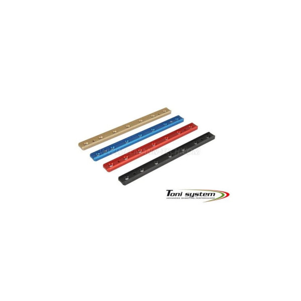 Adaptateur Picatinny TONI SYSTEM ADCM6N - Longueur 170 mm, Distance - 25 mm , NOIR  Chez DEVILLE ARMORY. Votre armurerie en lign