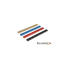 Adaptateur Picatinny TONI SYSTEM ADCM6N - Longueur 170 mm, Distance - 25 mm , ROUGE  Chez DEVILLE ARMORY. Votre armurerie en lig