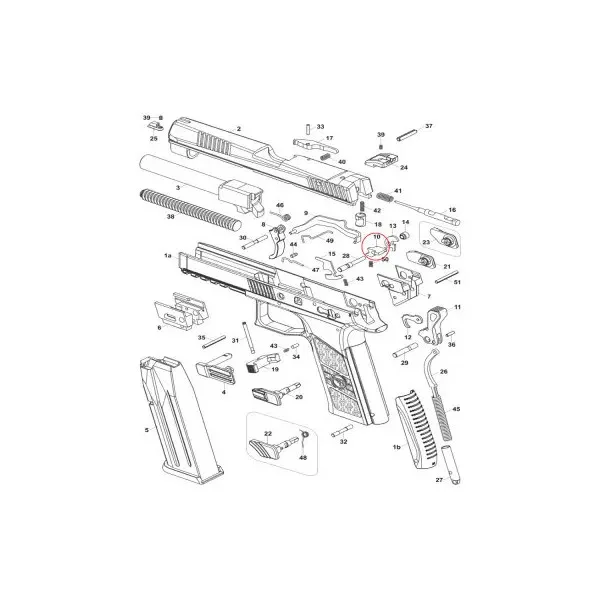 CZ P-07 / P-09 Sear