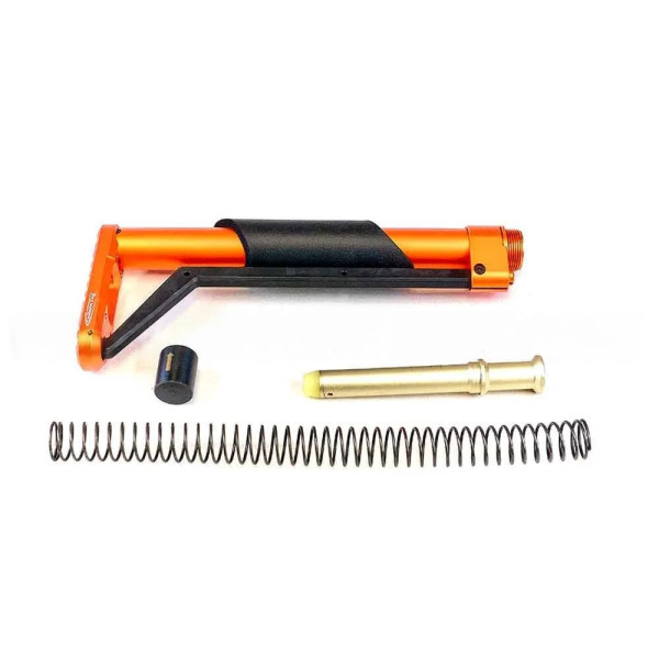 TONI SYSTEM CF11AR15 Crosse Fixe pour AR15, ARGENT  Chez DEVILLE ARMORY. Votre armurerie en ligne.