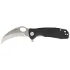 Medium Claw Noir Serrated