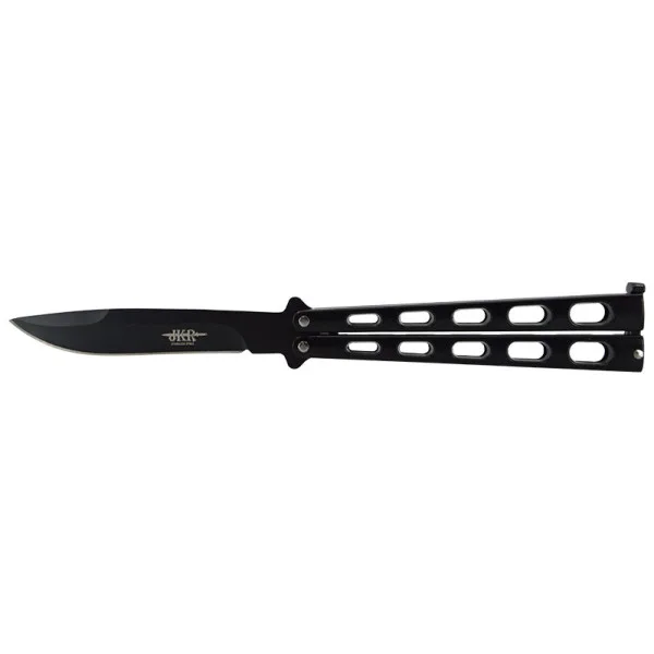 Couteau papillon noir