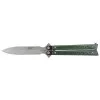 Couteau papillon vert