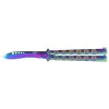 Couteau papillon Rainbow
