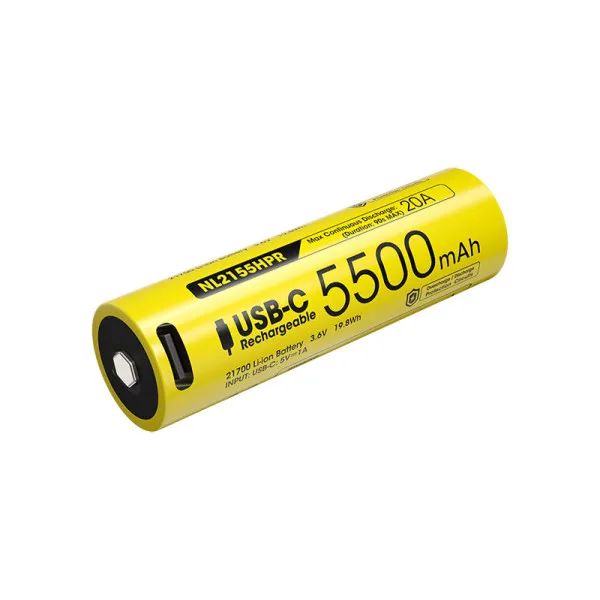 Accu Rechargeable 21700 Li-ion Haute Performance