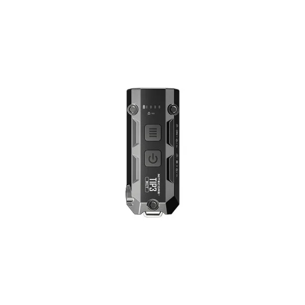 Lampe porte-clés TIP3 Noire - 720Lm