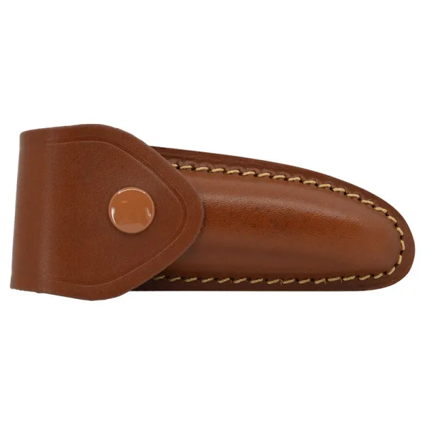 Etui Cuir moulé doublé marron foncé