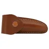 Etui Cuir moulé doublé marron foncé
