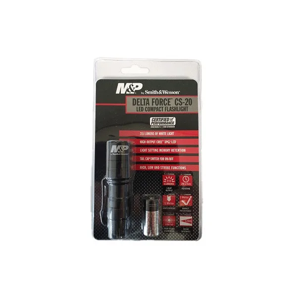 LAMPE FLASHLIGHT DELTA FORCE CS-20 LED REF.110147
