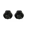 PIEDS EN CAOUTCHOUC POUR BIPIEDS MDT CKYE-POD MEDIUM BLK 114030-BLK+