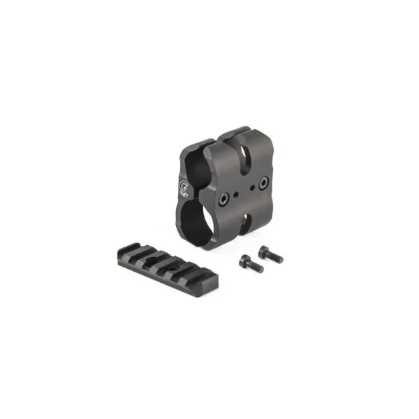 Toni System ASTCTP Tactical Canon Clamp +1 Rail Picatinny Noir