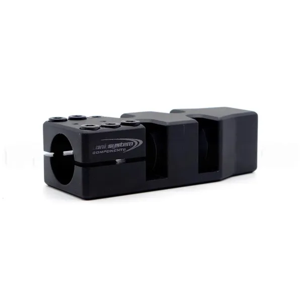 Toni System V4N Frein de bouche, Color: Noir, Diameter: 20,8 mm
