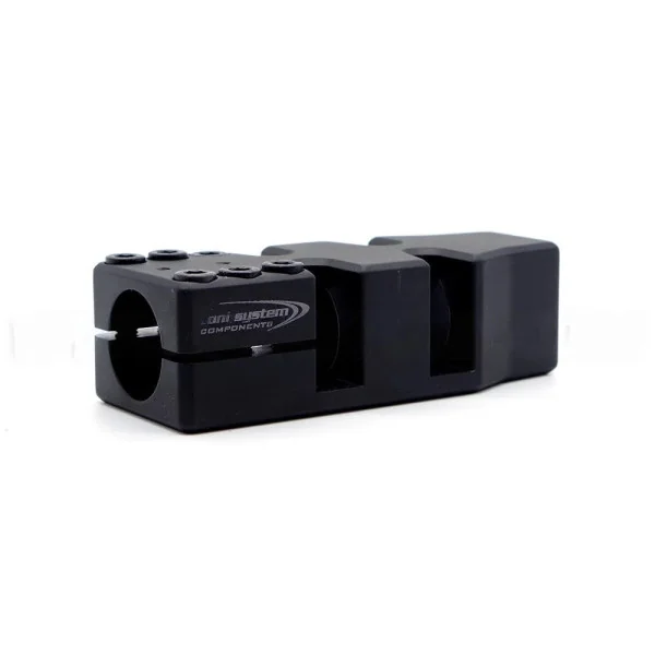 Toni System V4N Frein de bouche, Color: Noir, Diameter: 20,8 mm