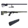 Pack action canonné CZ 457 Varmint 20" 22Lr + Chassis MDT Oryx Vert