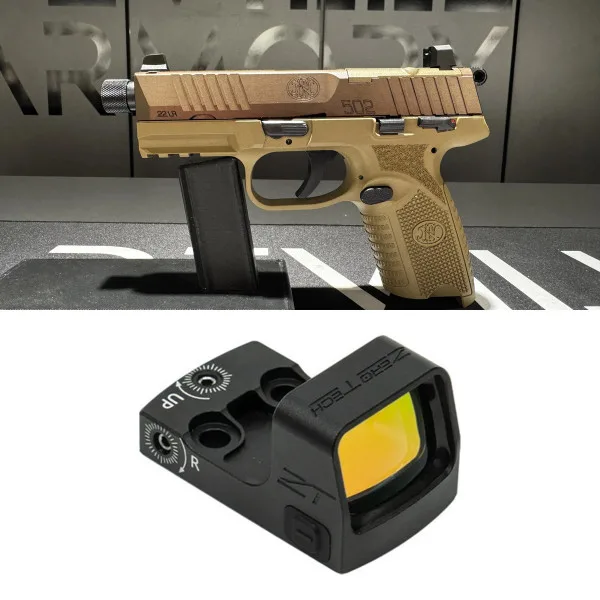 Pack FN502 FDE 22 LR + Point rouge Zerotech
