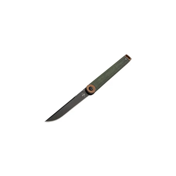 Kaizen Green Canvas Micarta