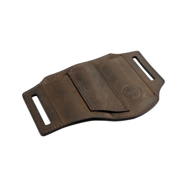 Etui Cuir Nubuck ED-Three Marron